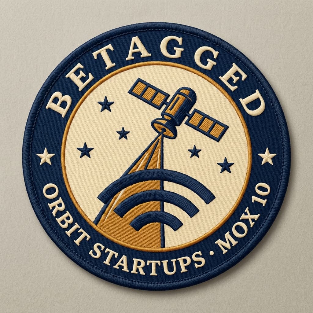 Betagged mission patch
