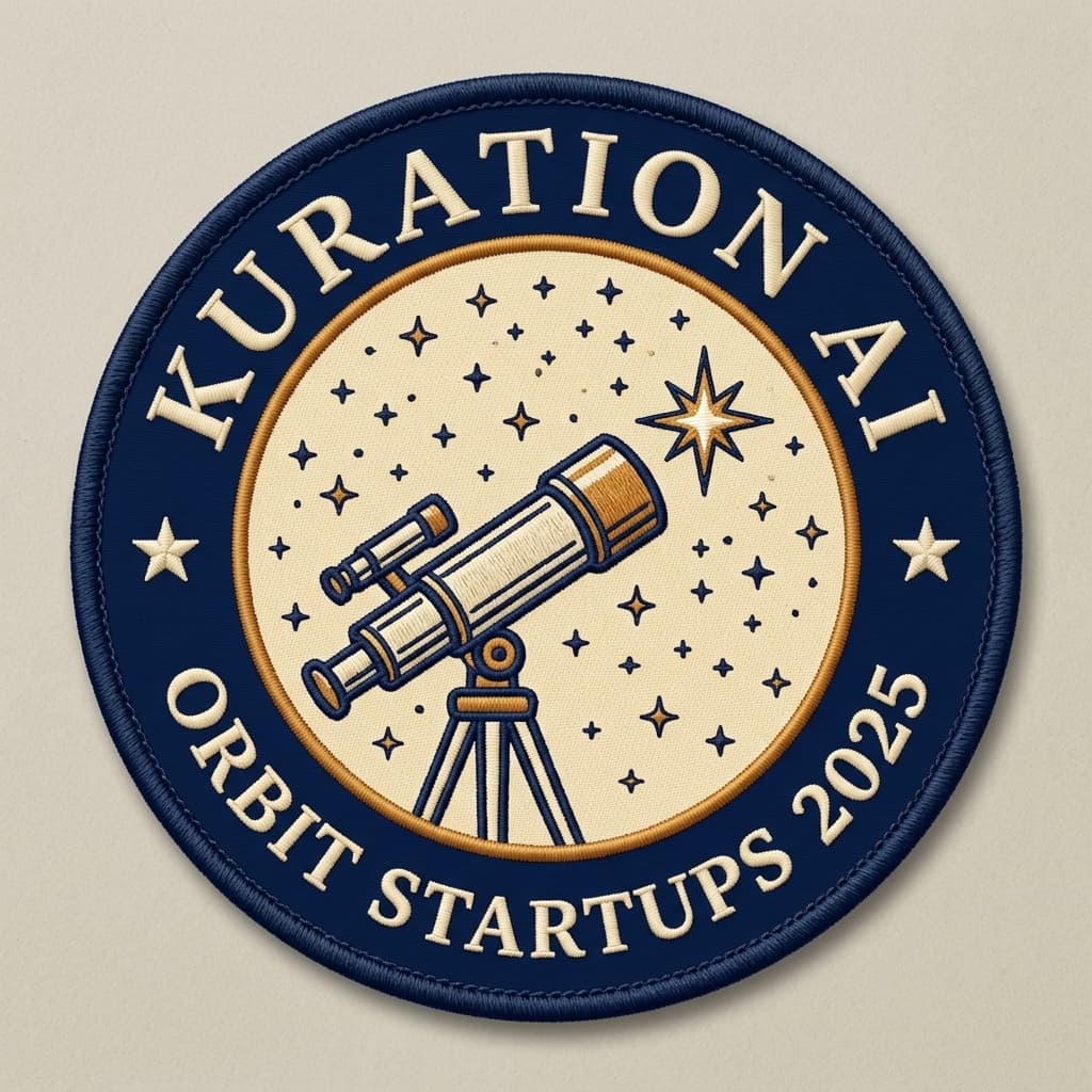 Kuration AI mission patch