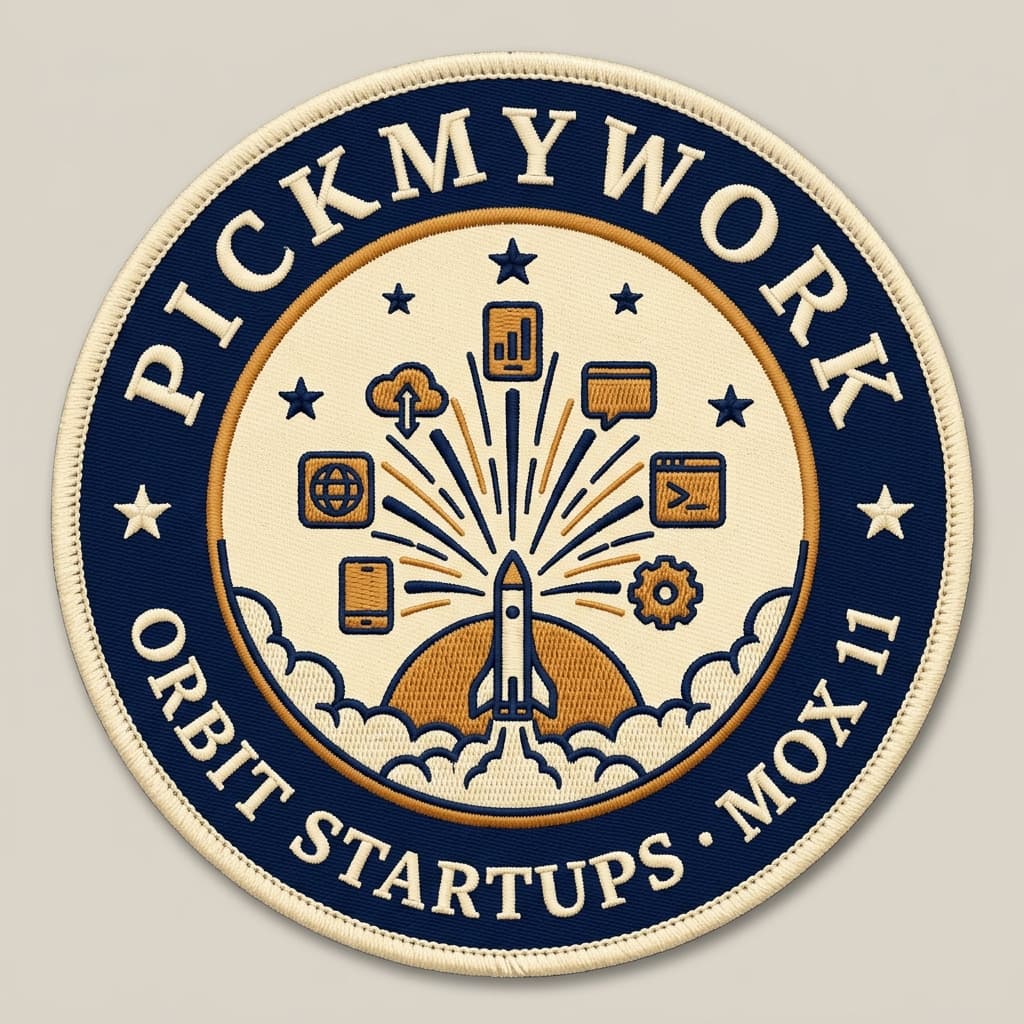 PickMyWork mission patch
