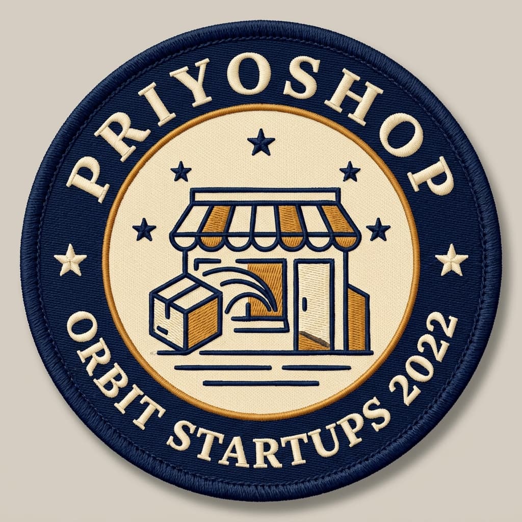 PriyoShop mission patch