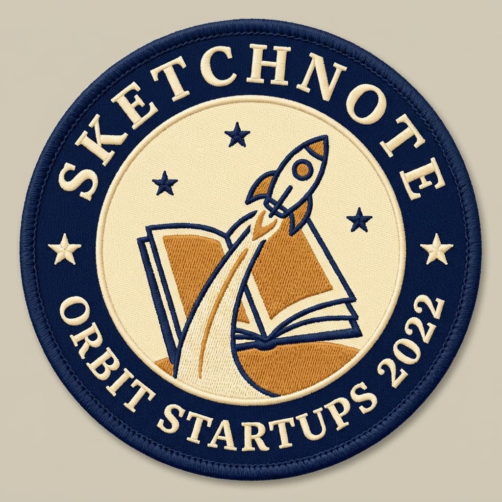 Sketchnote mission patch