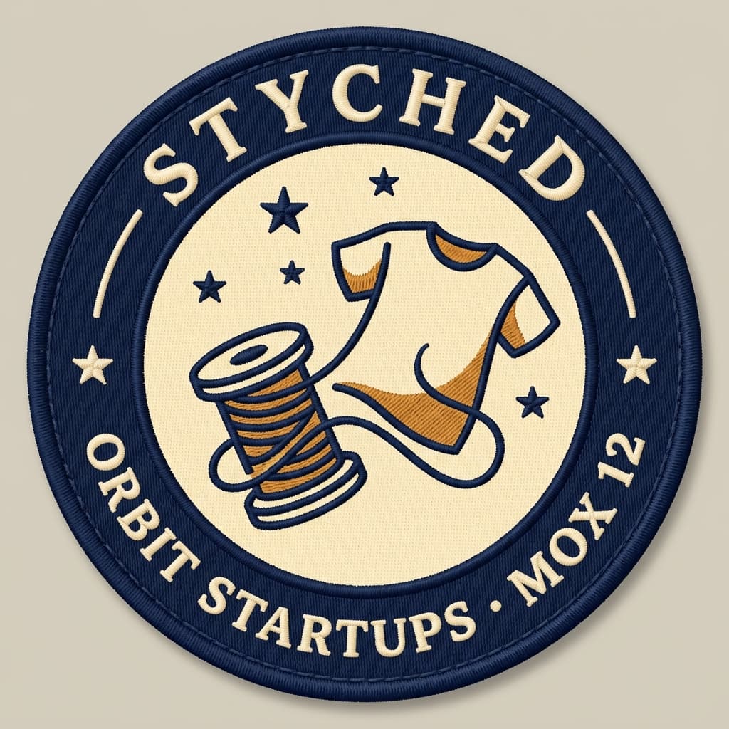 Styched mission patch