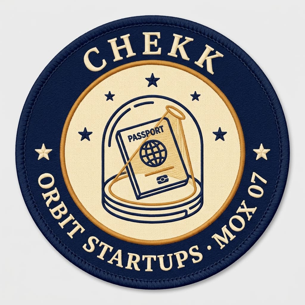 Chekk mission patch